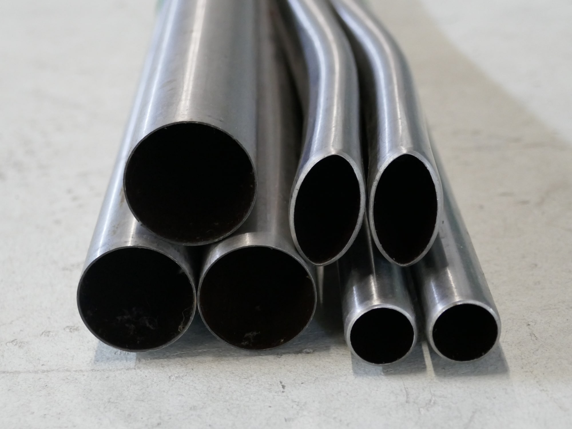 steel tubes for a bicycle frame